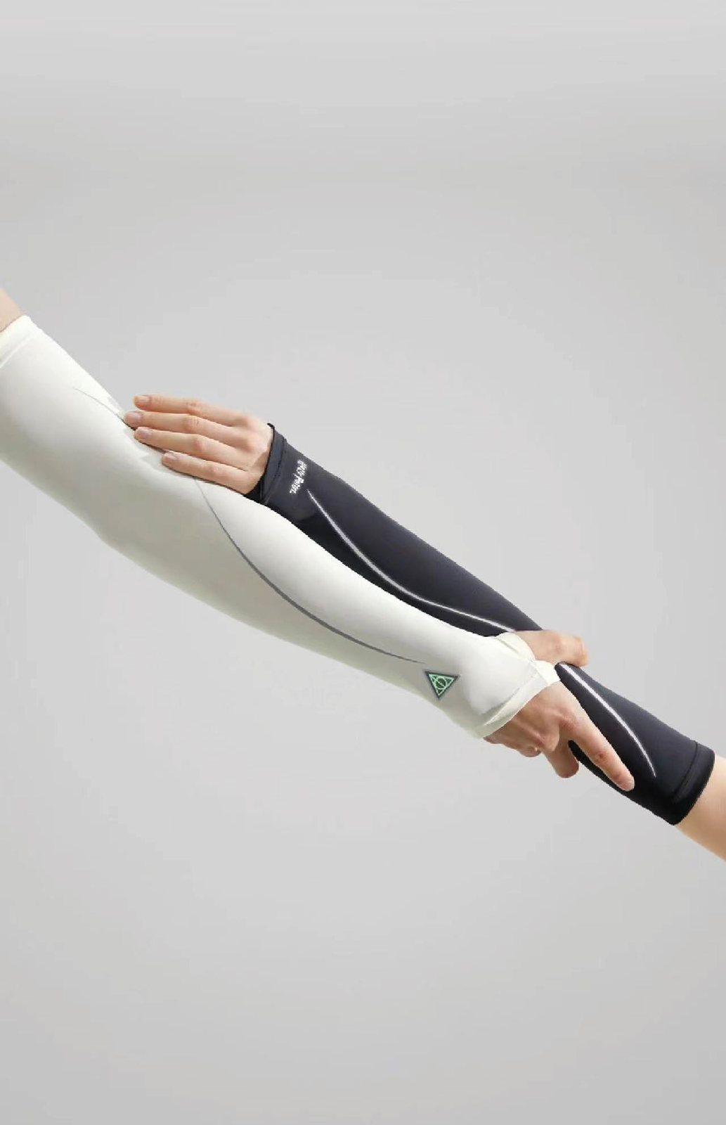 Performance arm sleeve close-up